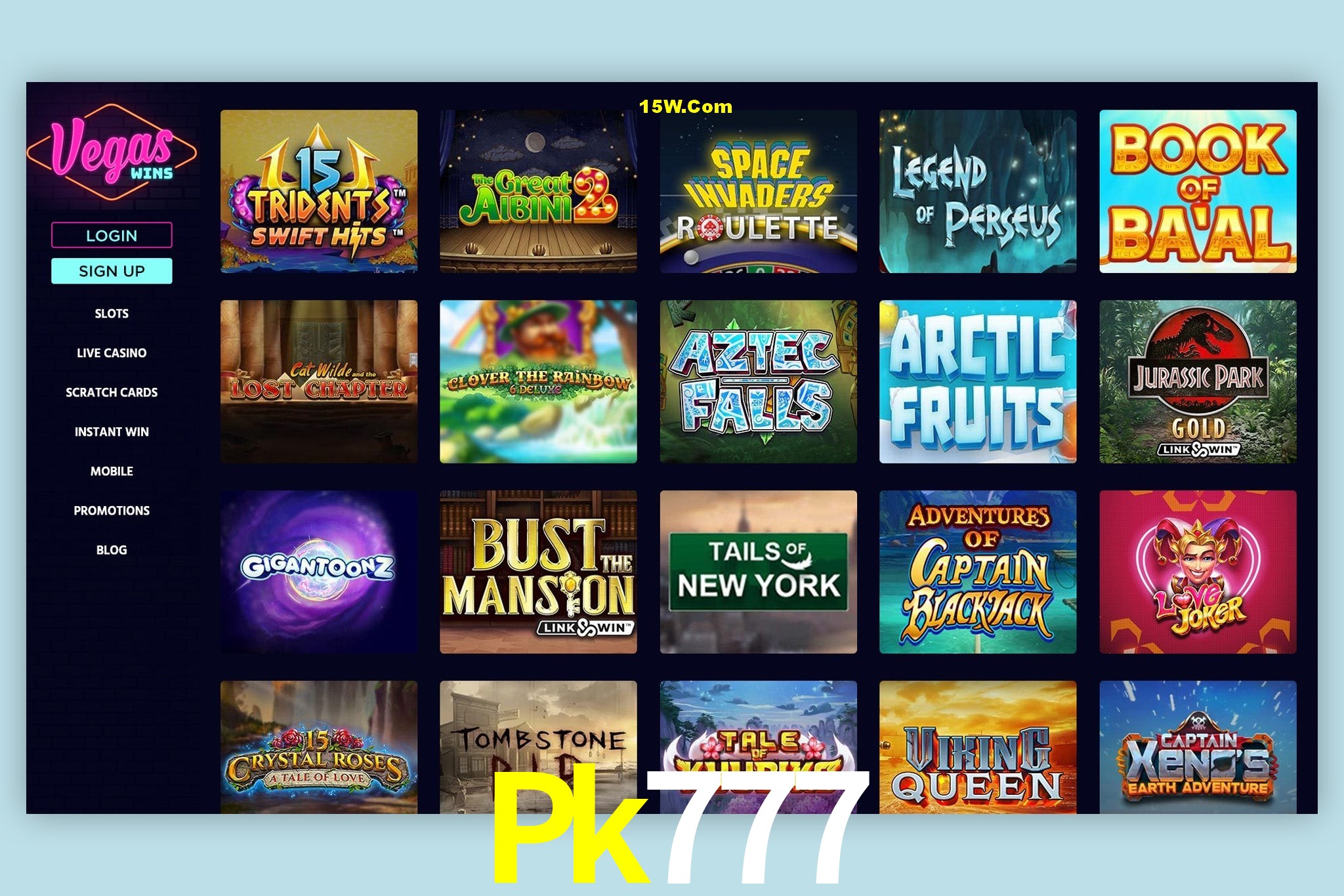Games Directory Pk777